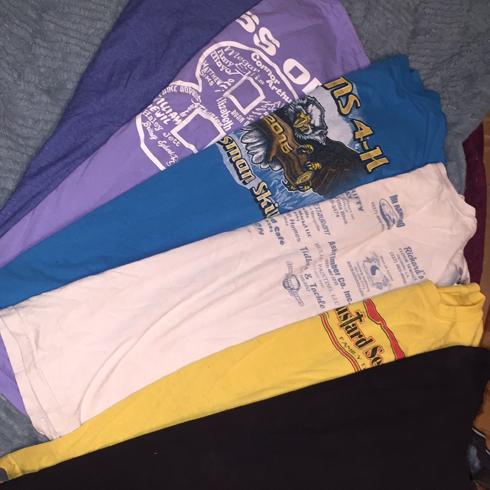 5 T-shirt’s